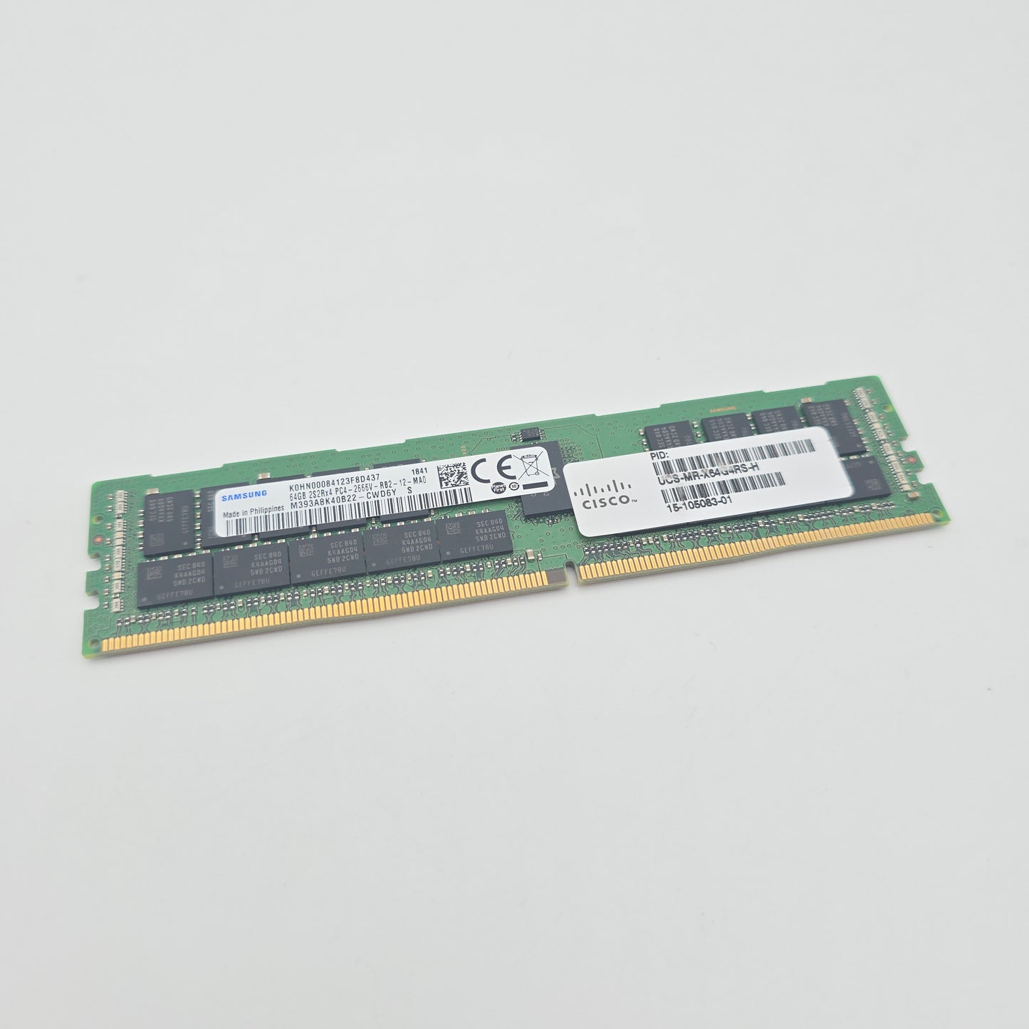 Samsung 64GB DDR4, 2666MHz, RDIMM Workstation Server Memory RAM