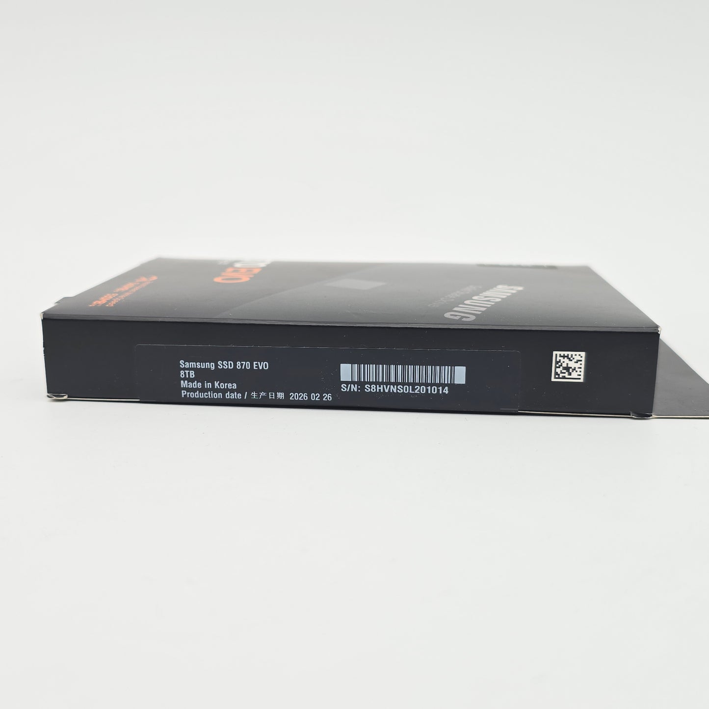 Samsung 870 Evo 8TB SATA Solid State Drive SSD Storage