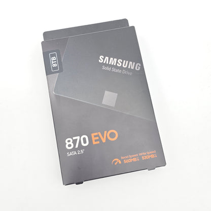 Samsung 870 Evo 8TB SATA Solid State Drive SSD Storage