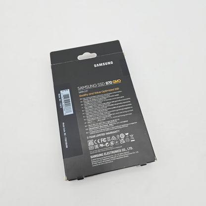 Samsung 870 QVO 8TB, SATA SSD Storage