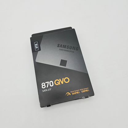 Samsung 870 QVO 8TB, SATA SSD Storage