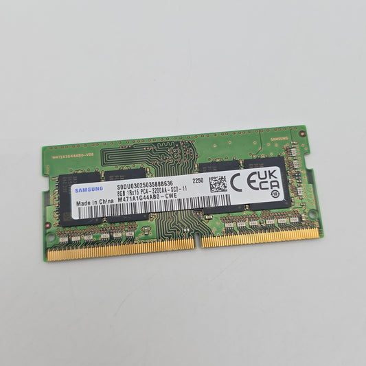 Samsung 8GB DDR4, 3200MHz, SODIMM Laptop Memory RAM
