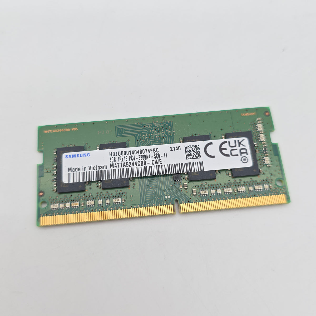 Samsung 8GB DDR4, 3200MHz, SODIMM Laptop Memory RAM (2x4GB)