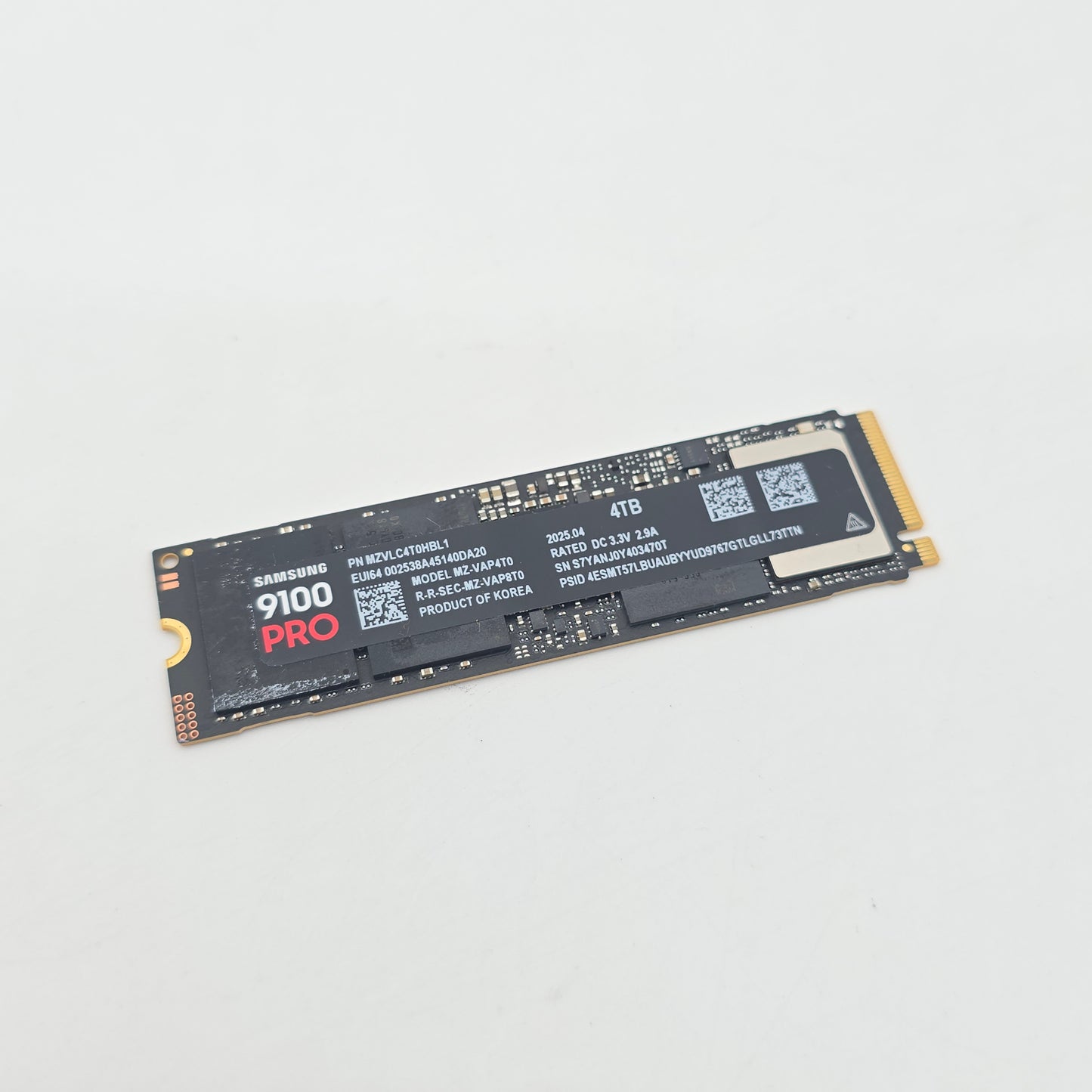 Samsung 9100 Pro 4TB M.2 NVMe Gen5 SSD, Internal Gaming Solid State Drive Storage
