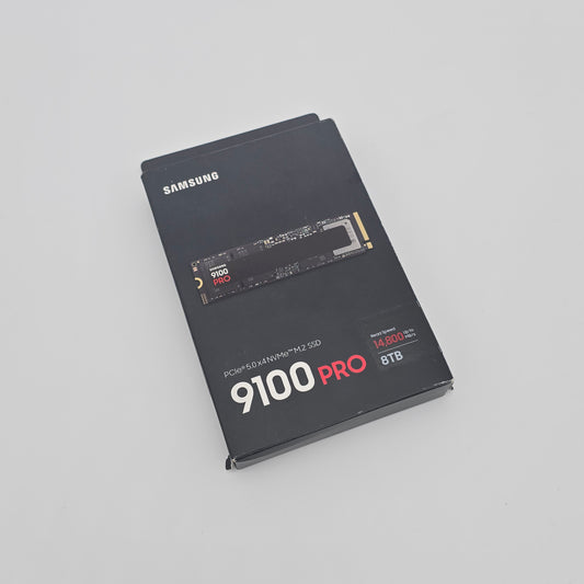 Samsung 9100 Pro 8TB NVMe SSD, PCIe 5.0x4 M.2 2280, Up to 14,800MB/s