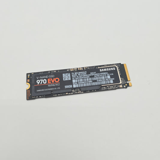 Samsung 970 Evo 500GB, M.2 NVMe SSD Storage