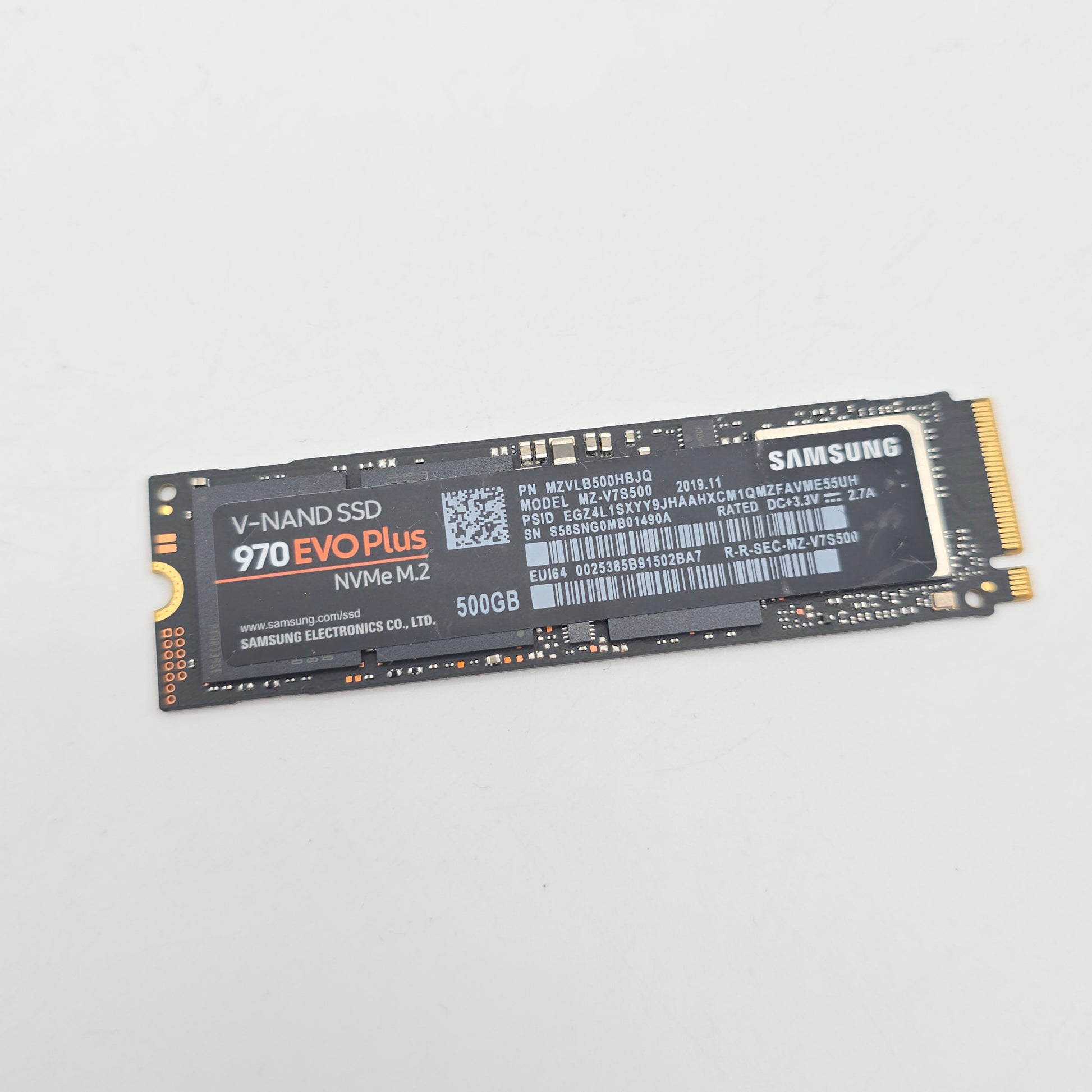 Samsung 970 Evo Plus 500GB M.2 NVMe SSD, Internal Gaming Solid State Drive Storage