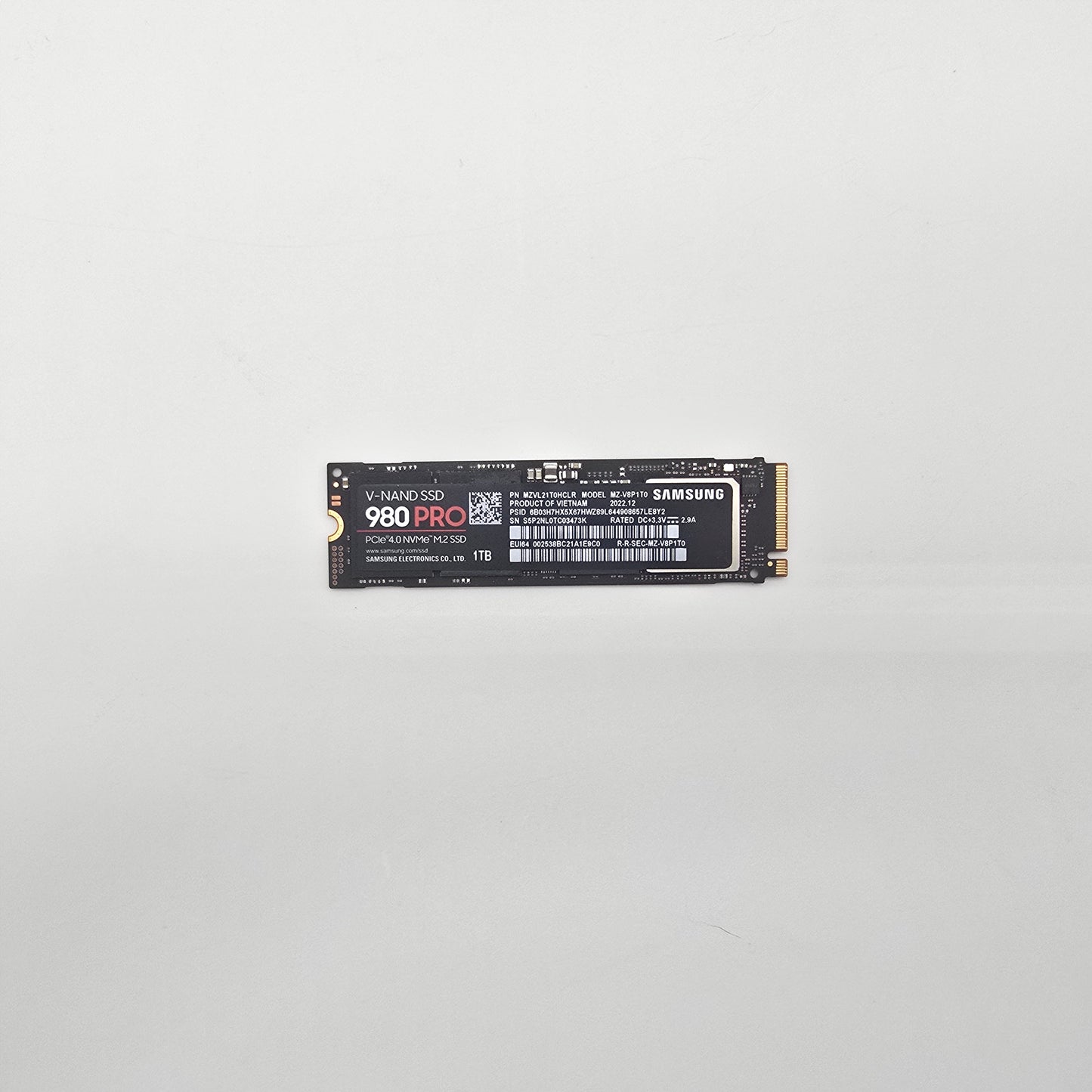 Samsung 980 Pro 1TB, NVMe SSD Storage