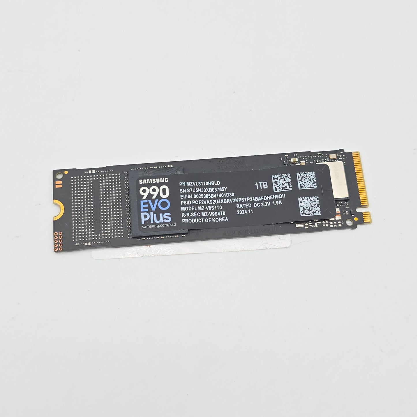 Samsung 990 Evo Plus 1TB M.2 NVMe SSD Storage