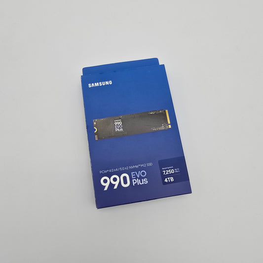 Samsung 990 Evo Plus 4TB NVMe SSD, PCIe Gen 4x4, Speeds Up to 7,250 MB/s