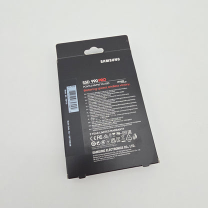 Samsung 990 Pro 1TB, NVMe M.2 SSD Storage