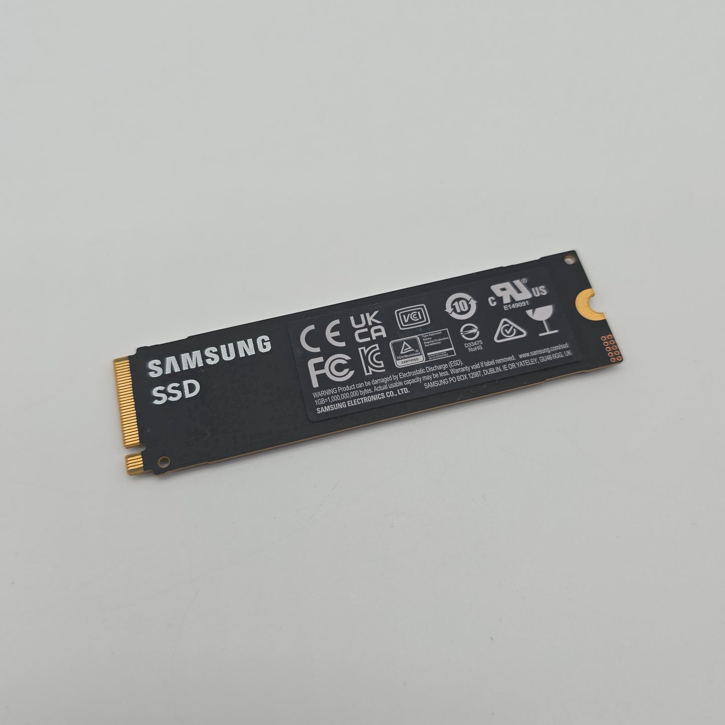 Samsung 990 Pro 2TB NVMe SSD, M.2 PCIe Gen4, 7,450 MB/s