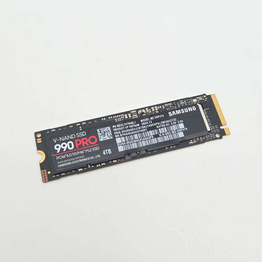 Samsung 990 Pro 4TB, M.2 NVMe SSD Storage