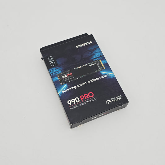 Samsung 990 Pro 4TB NVMe SSD, M.2 PCIe Gen4, 7,450 MB/s