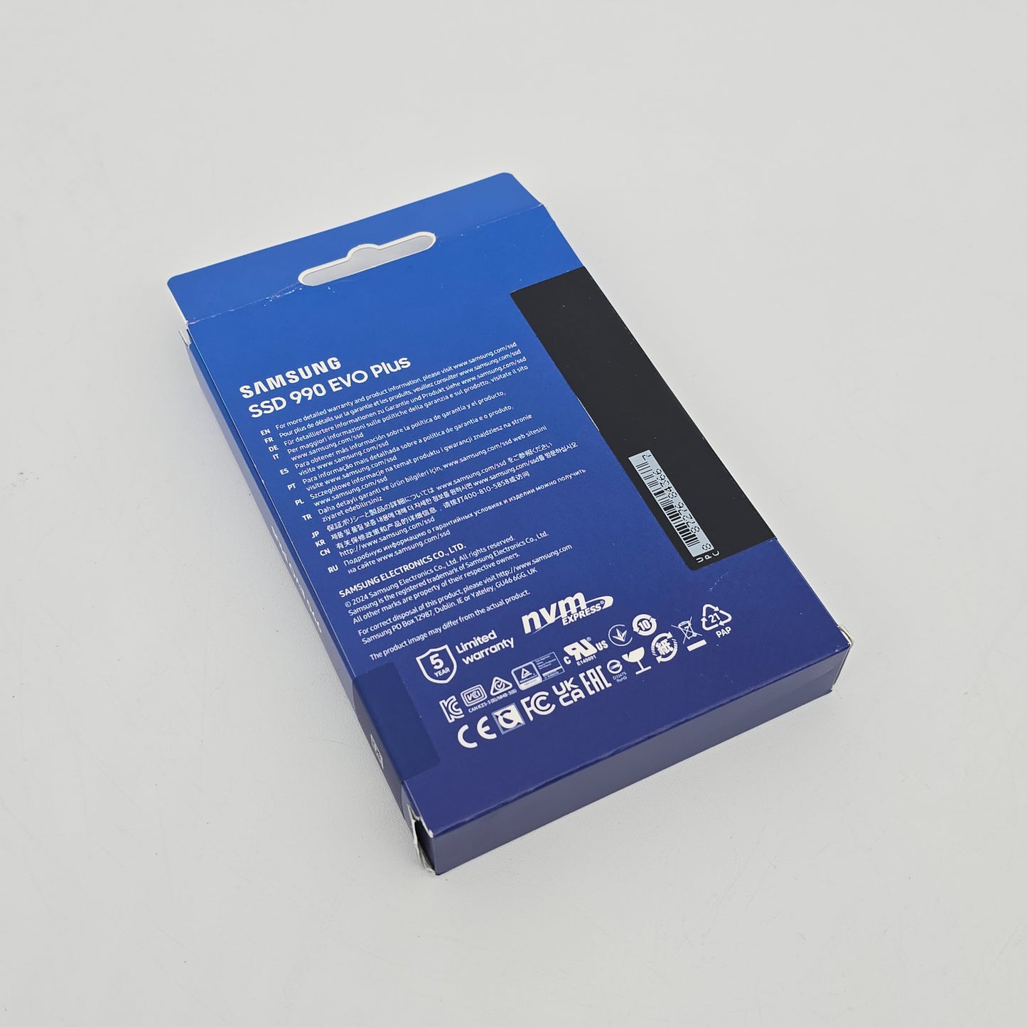 Samsung 990 Evo Plus 4TB NVMe SSD, PCIe Gen 4x4, 7,250 MB/s