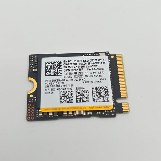 Samsung BM9C1 512GB M.2 2230 NVMe Gen4 SSD, Internal Gaming Solid State Drive Storage