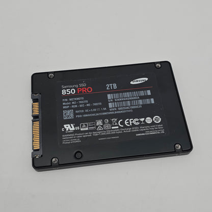 Samsung 850 Pro 2TB, SATA SSD Storage