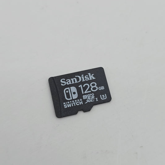 SanDisk 128GB MicroSDXC Card, MicroSD Flash Memory Storage, Nintendo Switch Branded