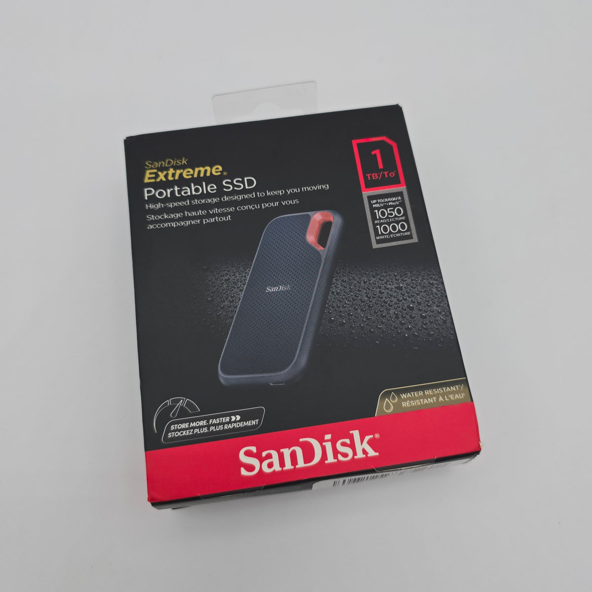 SanDisk Extreme Portable SSD 1TB, External SSD Storage