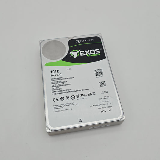 Seagate Exo Enterprise X10 10TB Hard Drive Storage HDD, DEAD, For Parts/As Is