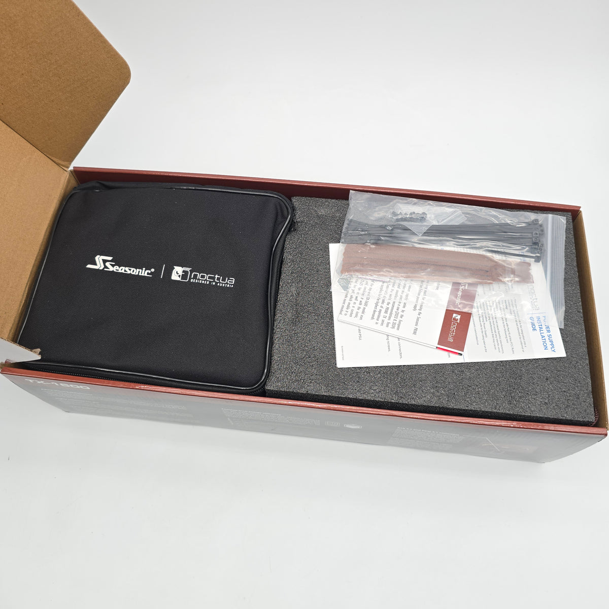 Seasonic Prime TX-1600 Noctua Edition 1600W 80+ Titanium, Fully Modular Gaming Power Supply PSU