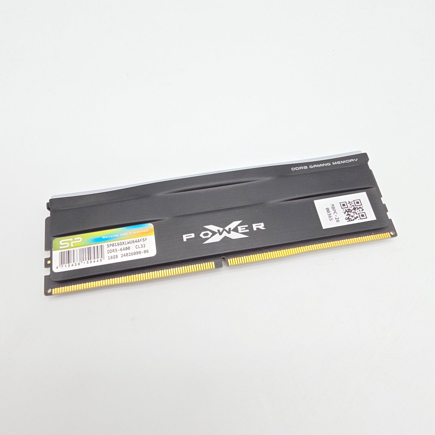 Silicon Power XPower 16GB DDR5, 6400MHz, CL32, Desktop Gaming Memory RAM (1x16GB)