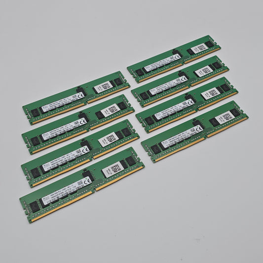 SK Hynix 16GB DDR4, 2400MHz, Workstation Server Memory RDIMM RAM (8x16GB)
