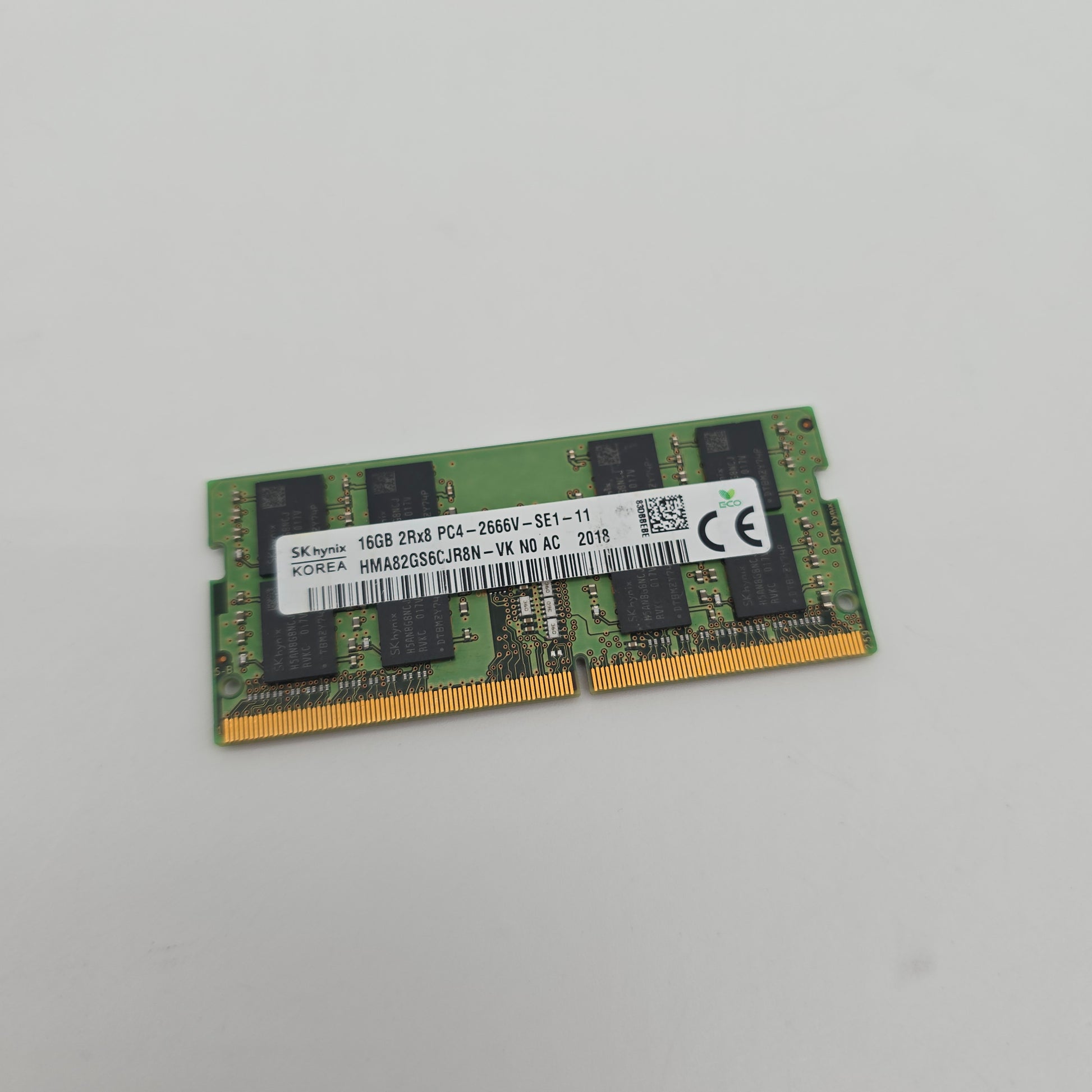 SK Hynix 16GB DDR4, 2666MHz, SODIMM Laptop Notebook Memory RAM (1x16GB)