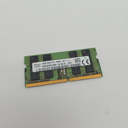 SK Hynix 16GB DDR4, 2666MHz, SODIMM Laptop Notebook Memory RAM (1x16GB)