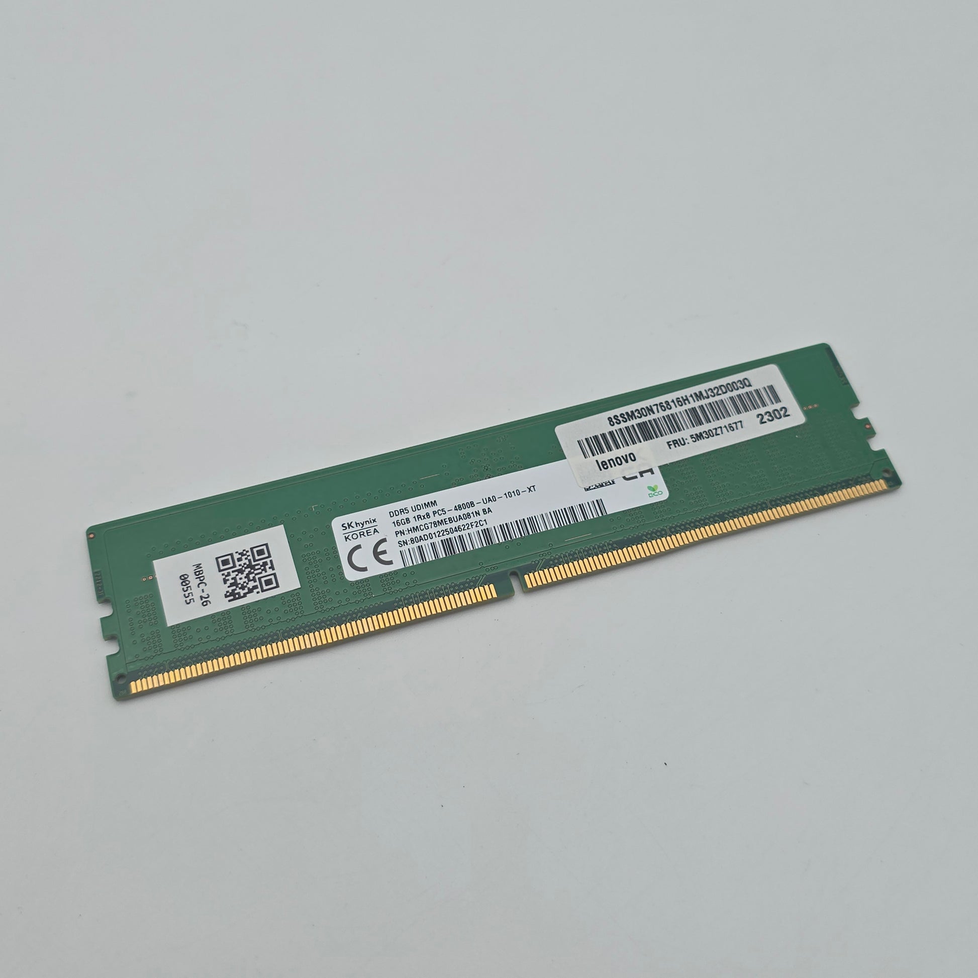 SK Hynix 16GB DDR5, 4800MHz, UDIMM Server Workstation Memory RAM