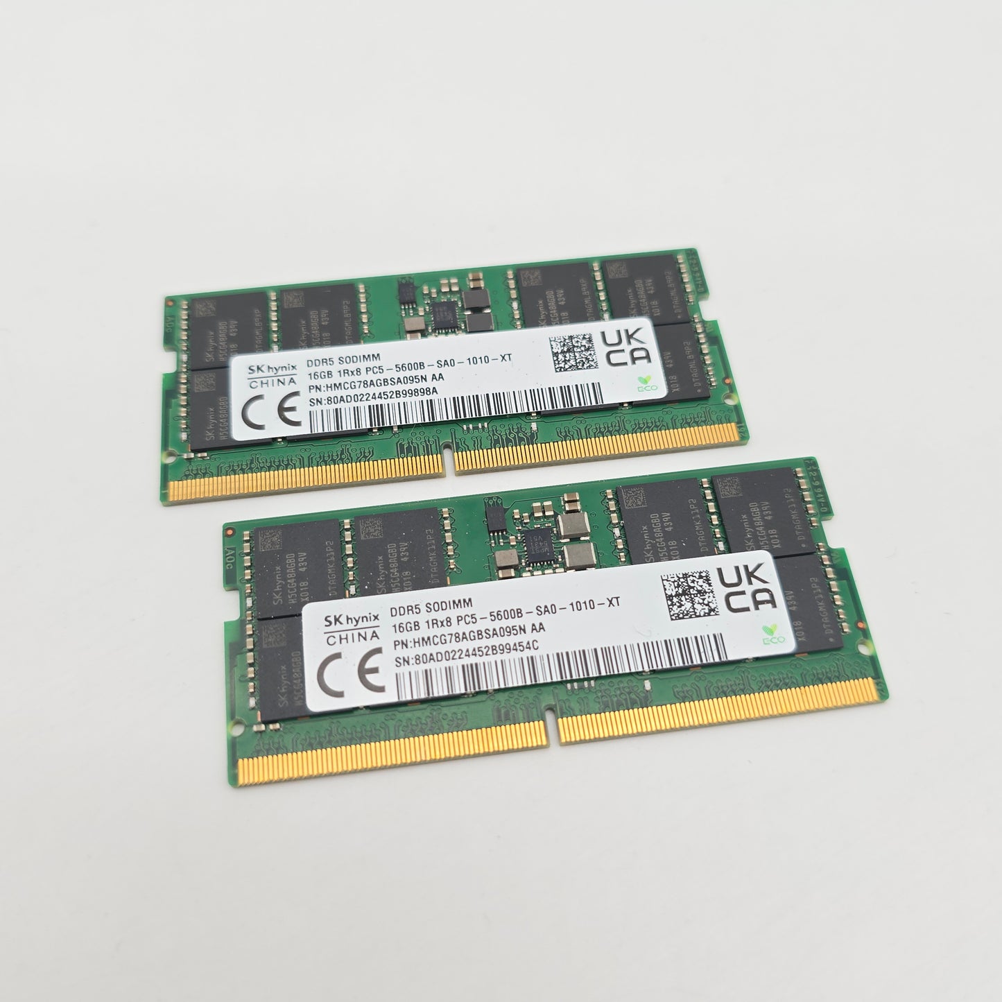 SK Hynix 32GB DDR5, 5600MHz, SODIMM Laptop Gaming Memory RAM (2x16GB)
