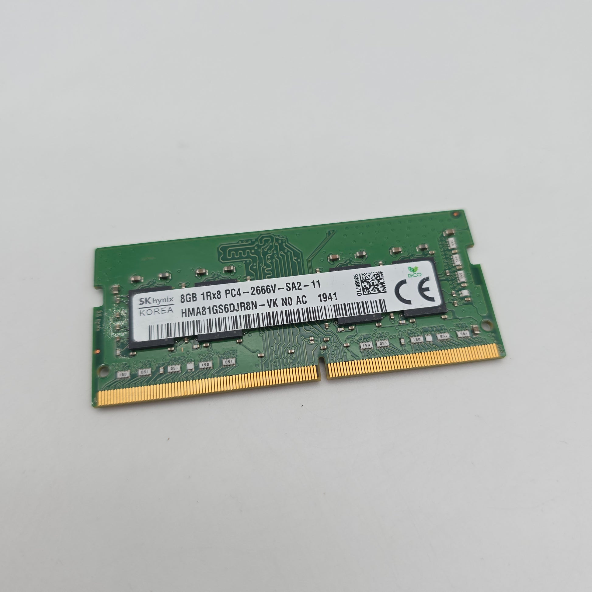 SK Hynix 8GB DDR4, 2666MHz, SODIMM Laptop Notebook Memory RAM (1x8GB)