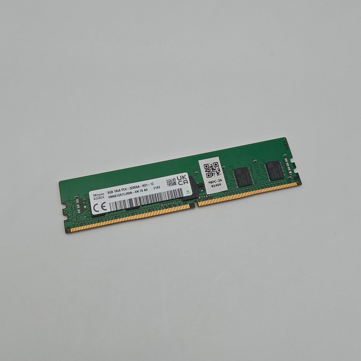 SK Hynix 8GB DDR4, 3200MHz, Desktop Gaming Memory RAM