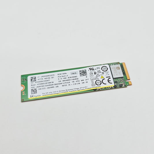 SK Hynix BC901 256GB M.2 NVMe Gen4 SSD, Internal Gaming Solid State Drive Storage