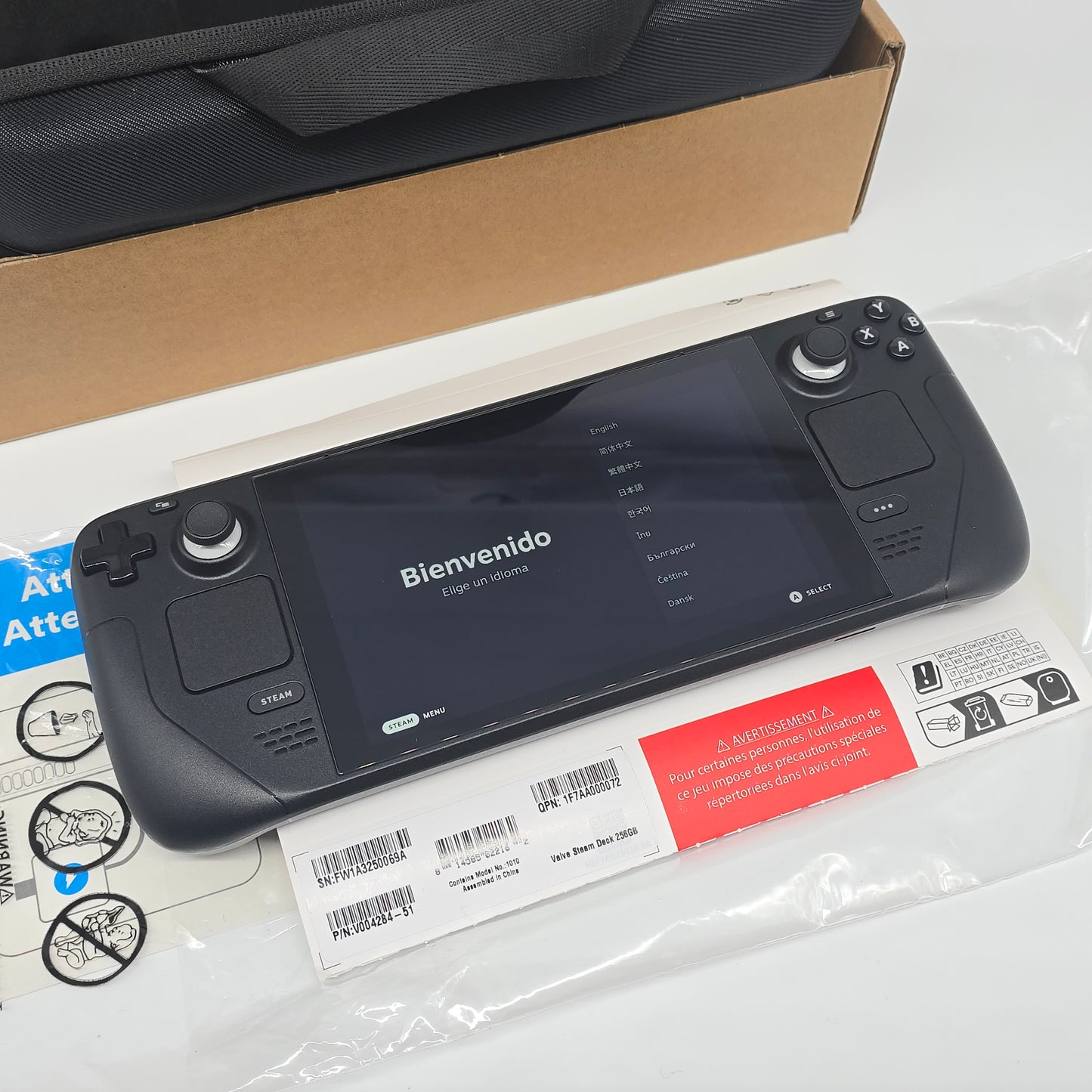 Valve Steam Deck LCD 256GB Handheld Game Console