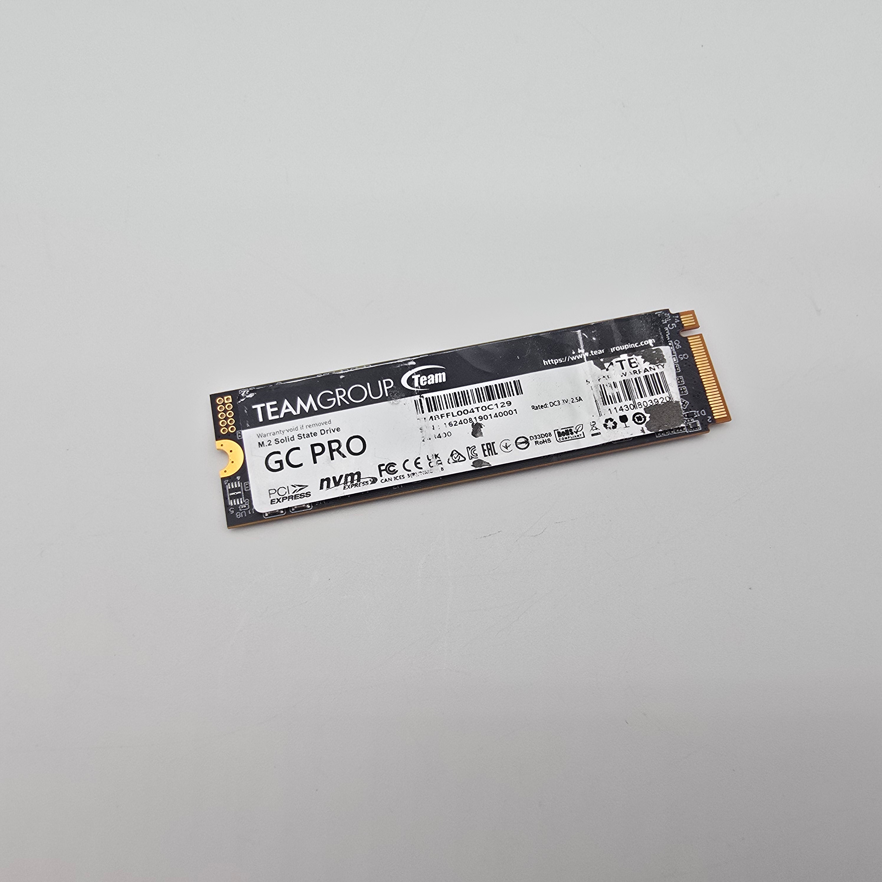 Teamgroup GC Pro 4TB, NVMe SSD Storage – MBPC