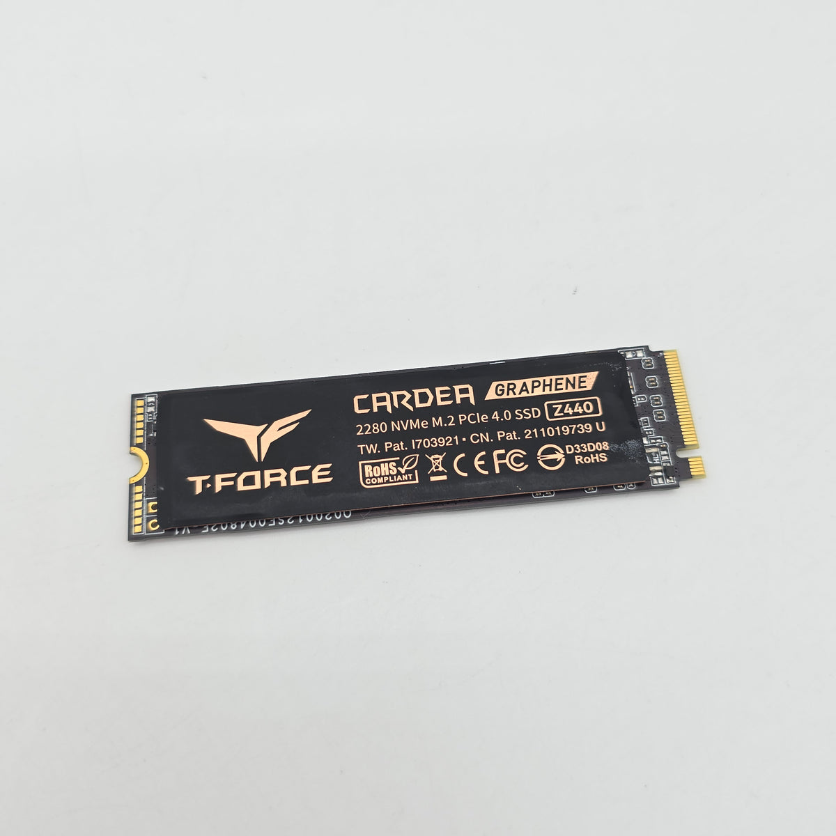 TeamGroup T-Force Cardea Graphene Z440 2TB M.2 PCIe NVMe SSD, Internal Gaming Solid State Drive Storage