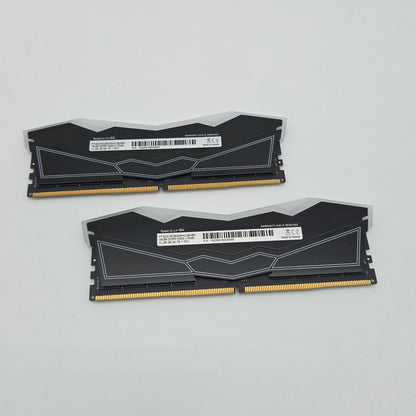 Teamgroup T-Force Delta Black 32GB DDR5, 6000MHz, CL38-38-38-78, Desktop Gaming Memory RAM (2x16GB)