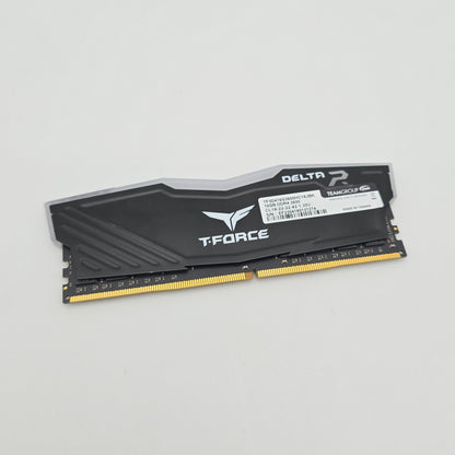 Teamgroup T-Force Delta R 16GB DDR4, 3600MHz, CL18-22-22-42, Desktop Gaming Memory RAM (1x16GB)