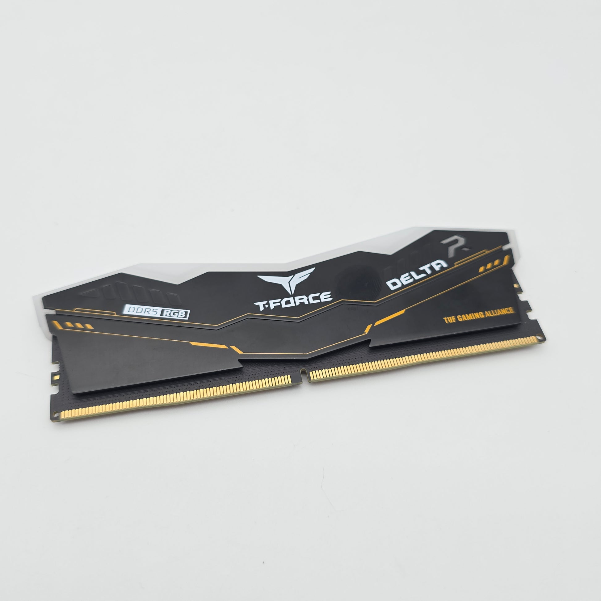 TeamGroup T-Force Delta R TUF Edition 16GB DDR5, 5200MHz, CL40-40-40-76, Desktop Gaming Memory RAM (1x16GB)