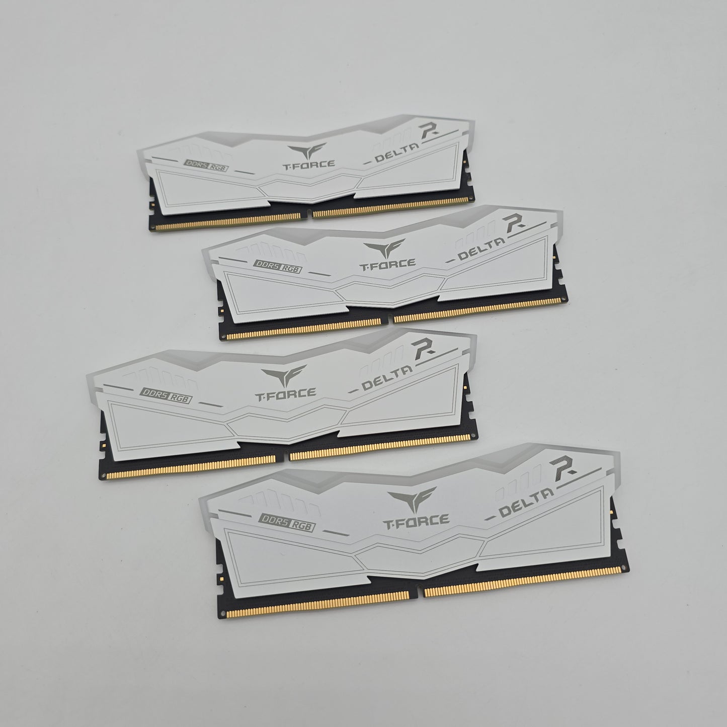 TeamGroup T-Force Delta RGB 64GB DDR5, 6000MHz, CL38, Desktop Gaming Memory RAM (4x16GB)