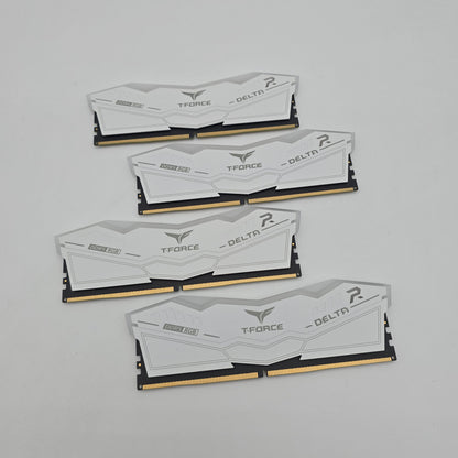 TeamGroup T-Force Delta RGB 64GB DDR5, 6000MHz, CL38, Desktop Gaming Memory RAM (4x16GB)