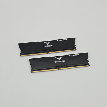 Teamgroup T-Force Vulcan 32GB DDR5, 6000MHz, 2x16GB, CL38-46-46-76, Gaming Desktop Memory RAM (2x16GB)