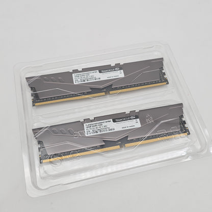 TeamGroup T-Force Vulcan Z 32GB DDR4, 3200MHz, CL16-20-20-40, Desktop Gaming Memory RAM (2x16GB)