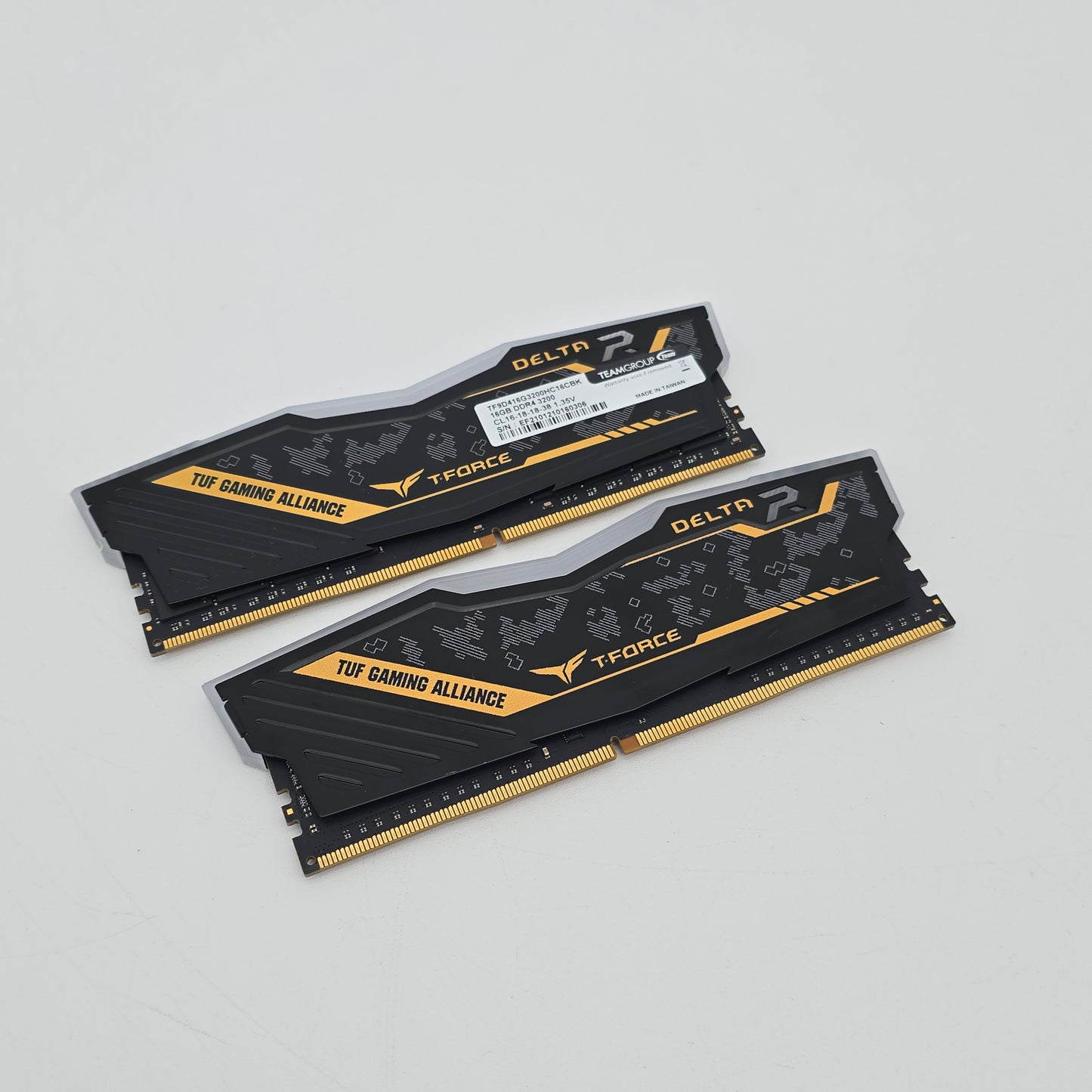 Teamgroup Delta ASUS TUF DDR4 32GB RAM, 2x16GB 3200MHz Computer Memory PC, CL16-18-18-38