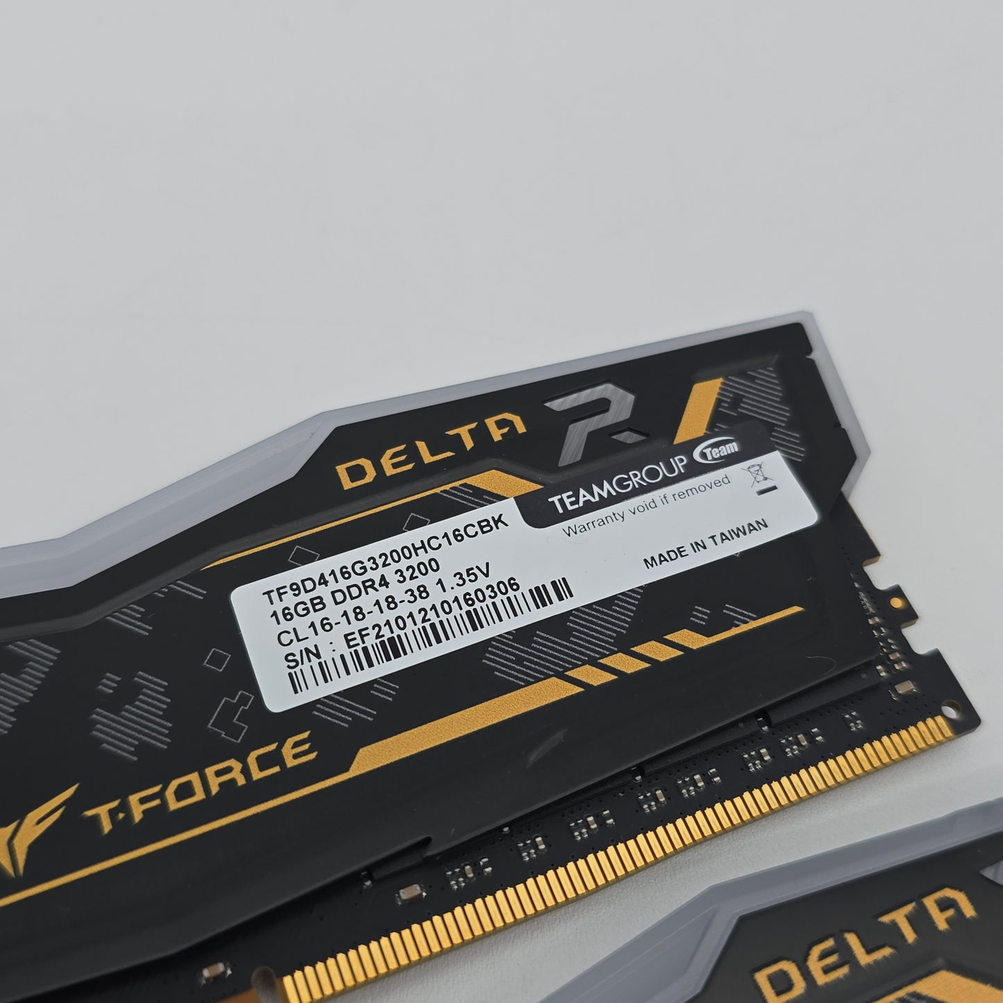 Teamgroup Delta ASUS TUF DDR4 32GB RAM, 2x16GB 3200MHz Computer Memory PC, CL16-18-18-38
