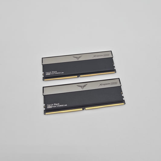 Teamgroup T-Force Xtreem ARGB Narvik Black 32GB DDR5, 6000MHz, CL30-36-36-76, Desktop Gaming Memory RAM (2x16GB)