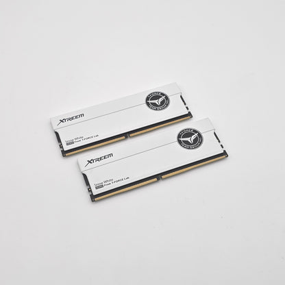 Teamgroup XTREEM White 48GB DDR5 RAM, 2x24GB, 8000MHz, CL38-49-49-94 Desktop Memory Kit