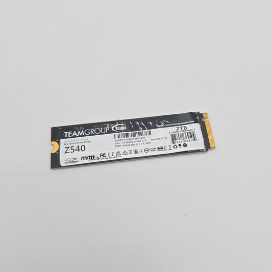 Teamgroup T-Force Cardea Z540 2TB, M.2 NVMe SSD Storage, Gen 5 PCIe 5.0
