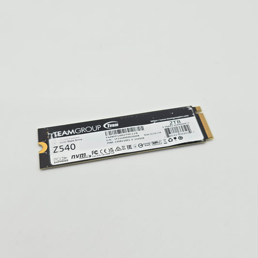 Teamgroup Z540 2TB Gen5 M.2 NVMe SSD Storage